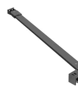 Sprchovacie kúty Upevňovacie rameno SAT Walk-in Xmotion gun metal SATWIXMZAV120GM SATWIXMZAV120GM