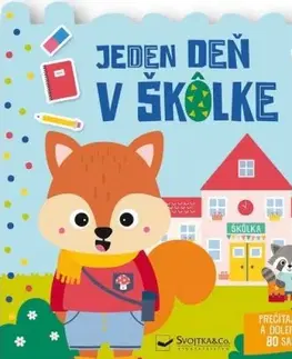 Nalepovačky, vystrihovačky, skladačky Jeden deň - V škôlke - Carotte et Campagne