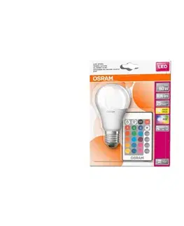 LED osvetlenie Ledvance LED RGB Stmievateľná žiarovka STAR+ A60 E27/9W/230V 2700K - Osram 4058075430754