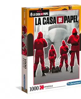 1000 dielikov Puzzle La casa de papel 1000 Clementoni