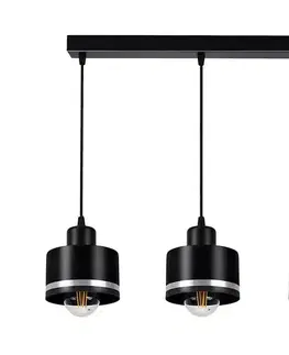 Svietidlá  Luster na lanku BODO SILVER 3xE27/60W/230V 0474