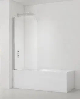 Sprchové dvere Vaňová zástena SAT 150x75 cm chróm SATVZUNIKCRT75 SATVZUNIKCRT75