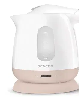 Predlžovacie káble Sencor - Rýchlovarná kanvica 1 l 1100W/230V biela/ružová 41019963