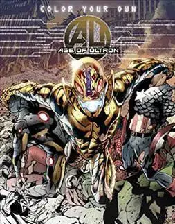 Cudzojazyčná literatúra Color Your Own Age of Ultron - Bryan Hitch,Carlos Pacheco