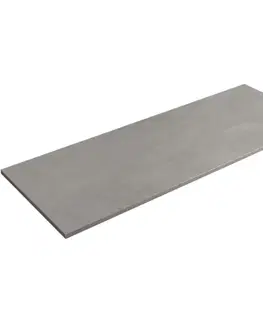 Kúpeľňový nábytok CERANO - Doska pod umývadlo Navira Slim - betónovo šedá - 140x1,8x46 CER-663073