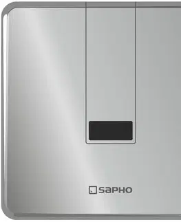 Pisoáre SAPHO - Automatický splachovač pre urinál 6V (4xAA), nerez lesk PS006