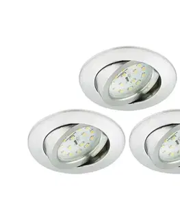 Svietidlá Briloner 8317-039-SADA 3x LED Stmievateľné kúpeľňové svietidlo LED/5,5W/230V IP23 8317-039