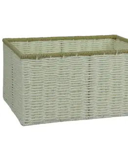 Kúpeľňové doplnky Košík svetlohnedý l 40x30 h20