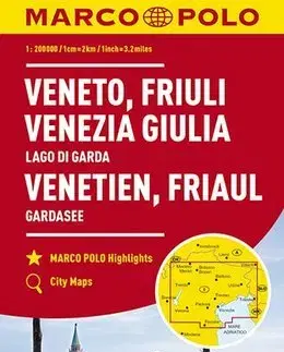 Európa Itálie č.4 - Veneto, Friaul 1:200T MD