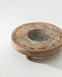 Svietniky Sviečnik Rustic Flame 15 cm