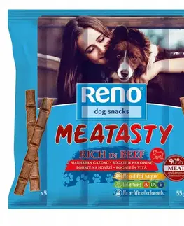 Záhrada Reno Dog Snacks hovädzie mäso 55 g mäso palice