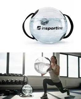 Medicinbaly Vodná posilňovacia lopta inSPORTline Flowball 30 cm / max. 15 kg