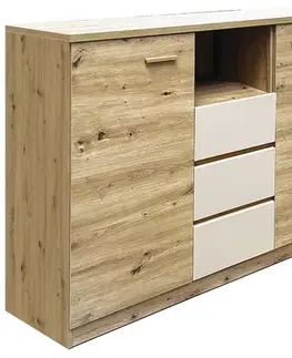 Komody so zásuvkami a dvierkami Komoda Cx3 Kašmír/Artisan