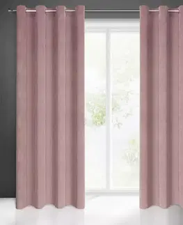 Závesy do spálne Záves ELIZA 140x250 na priechodkách 386203 EUROFIRANY