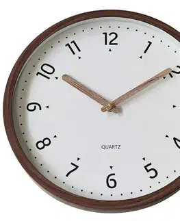 Sklenené hodiny Hodiny fi 30cm 3XYLJ25320