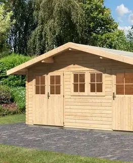 Drevené Drevený záhradný domček 507 x 327 cm Dekorhome