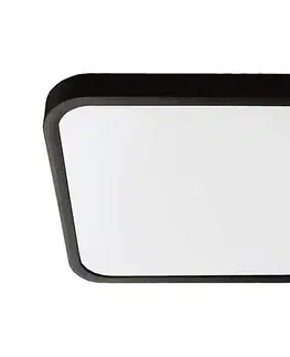 Svietidlá  LED Kúpeľňové stropné svietidlo LED/48W/230V 4000K IP44 42x42 cm čierna 76491