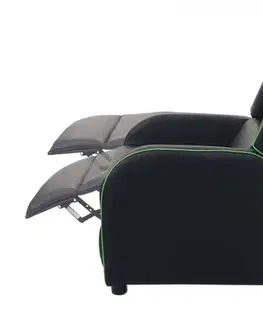 Obývacia izba Relaxačné kreslo s podnožkou Dekorhome
