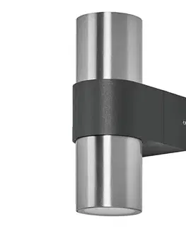 LED osvetlenie Ledvance - Vonkajšie nástenné svietidlo ENDURA ROTARY 2xGU10/5W/230V IP44 4058075763449