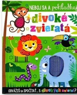 Leporelá, krabičky, puzzle knihy Divoké zvieratá - Neboj sa a pohladkaj - Stuart Lynch