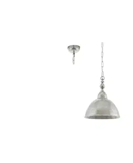 Svietidlá Eglo 49178 - Luster na reťazi EASINGTON 1xE27/60W/230V pr. 350 mm 49178