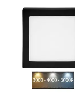 Svietidlá  LED-CSQ-CCT/18W/CR - LED Stropné svietidlo RAFA LED/18W/230V čierna LED-CSQ-CCT/18W/CR