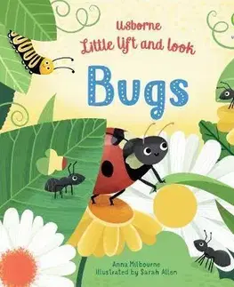V cudzom jazyku Little Lift and Look Bugs - Anna Milbourne,Sarah Allen