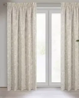 Závesy do spálne Záves RUBI 140x270 na páske 401375 EUROFIRANY