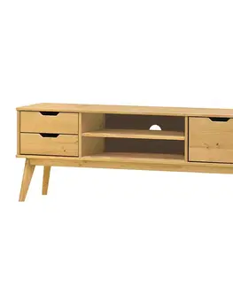 Obývacie zostavy a steny TV stolík 1 dvere + 2 zásuvky BONITO vosk