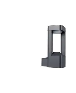 Svietidlá  36552 - Vonkajšie nástenné svietidlo PEVO 1xGX53/11W/230V IP44 antracit 36552