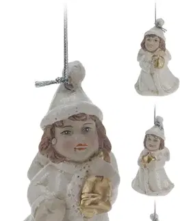 Sošky, figurky - anjeli MAKRO - Anjel závesný 8cm rôzne druhy