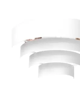 Svietidlá  Nástenné svietidlo RINGS 2xE27/15W/230V biela 3516