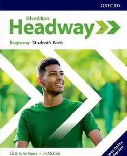 Učebnice a príručky New Headway 5th Edition Beginner SB Pack - Liz Soarsová,John Soars,Jo McCaul