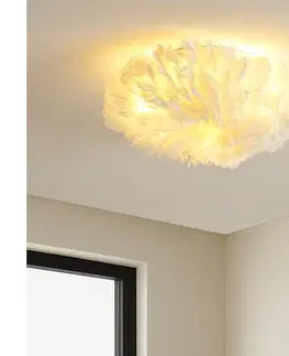 Svietidlá BRILAGI - Stropné svietidlo FEATHER 3xE27/40W/230V priemer 40 cm biele BRI934
