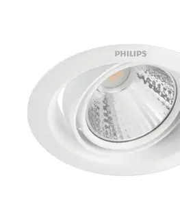 Svietidlá Philips 59556/31/E3 - LED stmievateľné podhľadové svietidlo POMERON LED/7W/230V 8718696173824