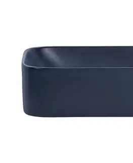 Umývadlá ArtCom Keramické umývadlo KAMA MNB-60 | tmavomodrý mat 60 cm