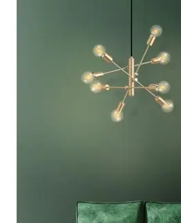 Svietidlá Eglo 99811 - Luster na lanku GRADOLI 8xE27/40W/230V 99811