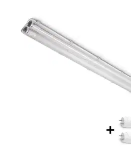 Svietidlá BRILAGI -LED Tech. žiarivkové svietidlo OPTIMA T8 2xG13/18W/230V 4000K IP65 128 cm 004073
