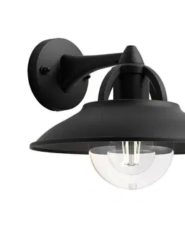 Svietidlá Philips 17381/30/PN - Vonkajšie nástenné svietidlo COMORANT 1xE27/42W/230V IP44 17381/30/PN