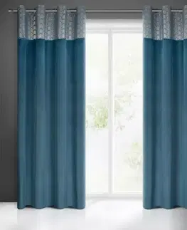 Závesy do spálne Záves ELEN 140X250 na priechodkách 388778