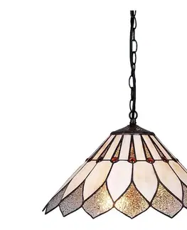 Svietidlá Prezent  -  Luster na reťazi TIFFANY 2xE27/60W/230V 