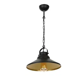 Svietidlá  Luster na reťazi IRON 1xE27/60W/230V 6341
