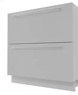 Kuchynské skrinky stojace Skrinka do kuchyne Essen grey D2M/80