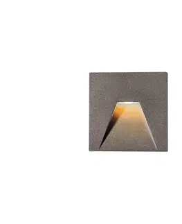 Svietidlá Viokef Lighting LED vonkajšie zapustené svietidlo SPACE LED/4W/230V IP65 šedé 4289800