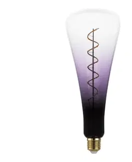LED osvetlenie Stmievateľná LED žiarovka VINTAGE E27/4W/230V 1800K fialová - Eglo 12276 12276