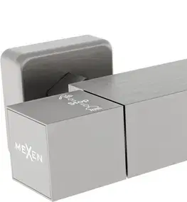 Kúpeľňové batérie MEXEN - Cube termostatická sprchová batéria grafit 77200-66