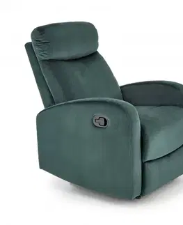 Relaxačné a masážne Polohovacie kreslo WONDER Halmar