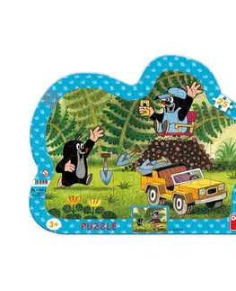 Do 49 dielikov Dino Toys Puzzle Krtko 25 Dino