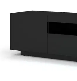 TV stolíky ArtBm TV stolík AURA 150 | čierny mat
