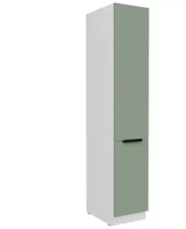 Kuchynské skrinky stojace Kuchynská skrinka Aria-Sa/Wh Anti Fingerprint 40dk-210 2f